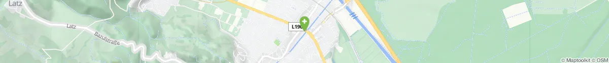 Kartendarstellung des Standorts für Apotheke Nenzing in 6710 Nenzing